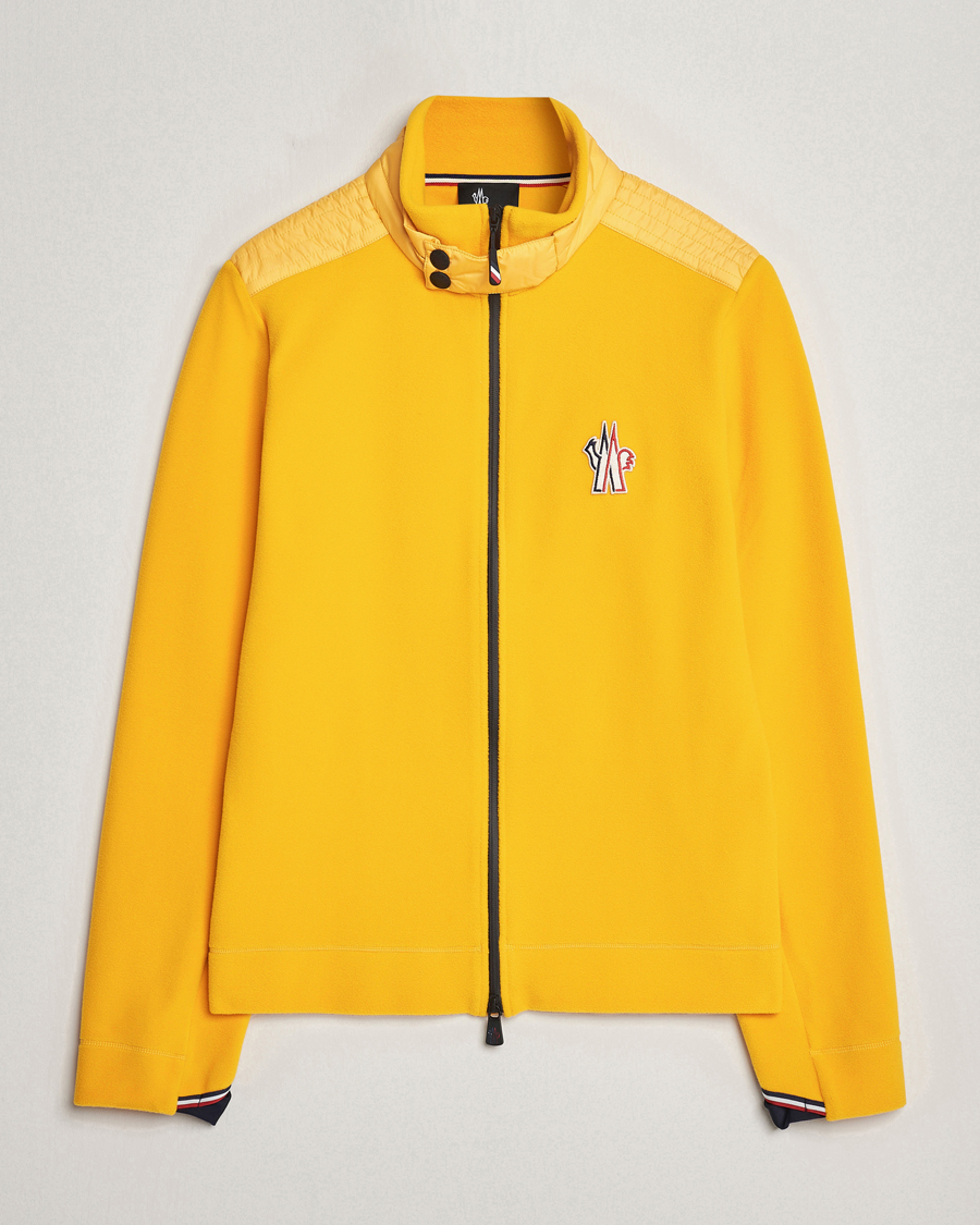 Heren | Truien | Moncler Grenoble | Zip Cardigan Bright Yellow