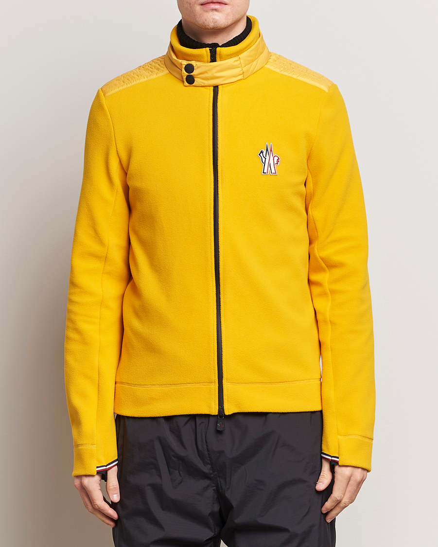 Heren | Truien | Moncler Grenoble | Zip Cardigan Bright Yellow