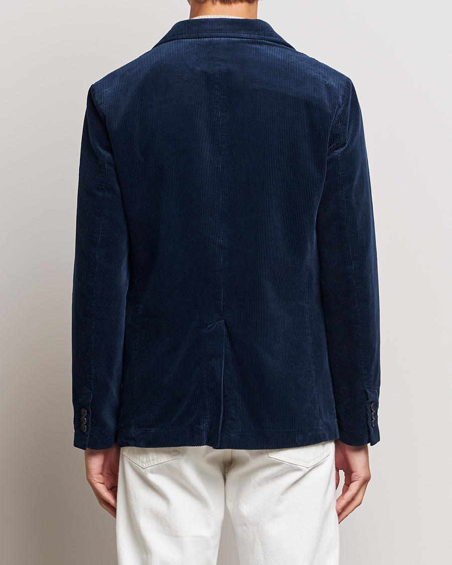 Heren | Blazers | Aspesi | Corduroy Blazer Navy