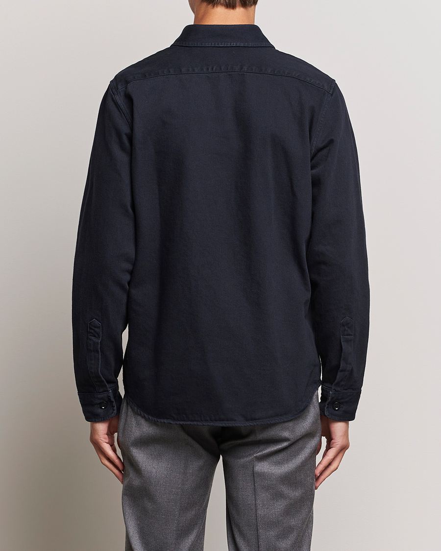 Heren | Overhemden | Aspesi | Cotton Utility Shirt Navy
