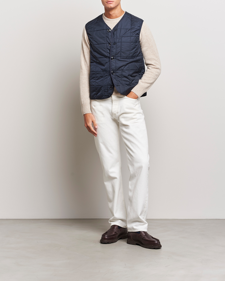 Heren | Jassen | Aspesi | Lined Cotton Field Jacket Navy