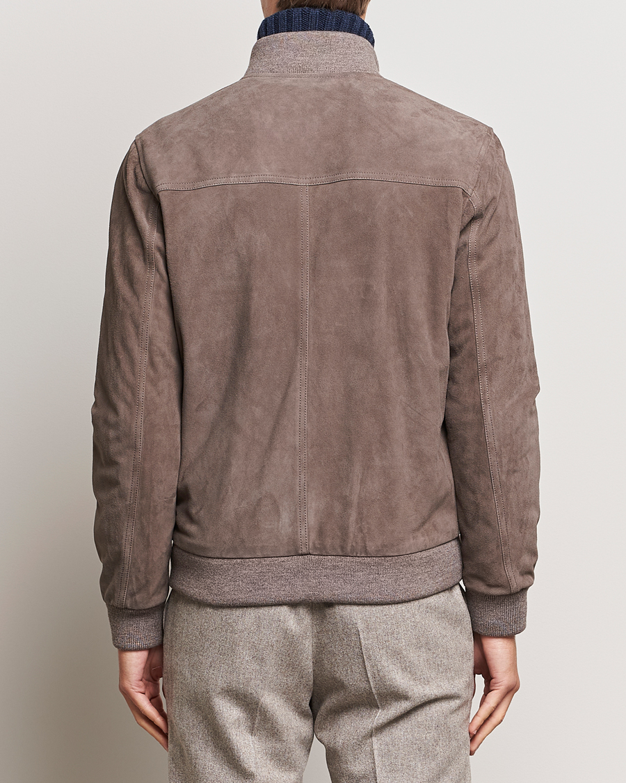 Heren | Jassen | Valstar | Valstarino Suede Jacket Stone