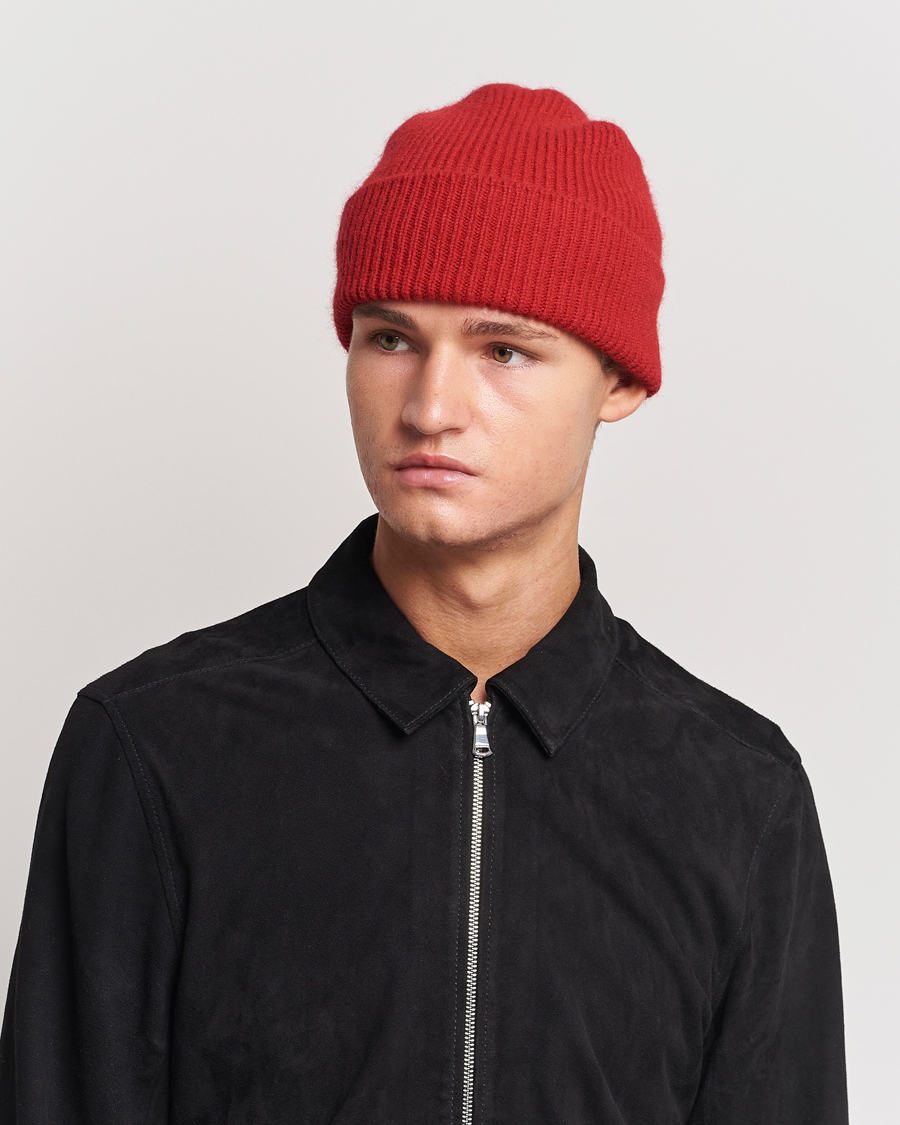 Heren |  | Le Bonnet | Lambswool/Caregora Beanie Framboise