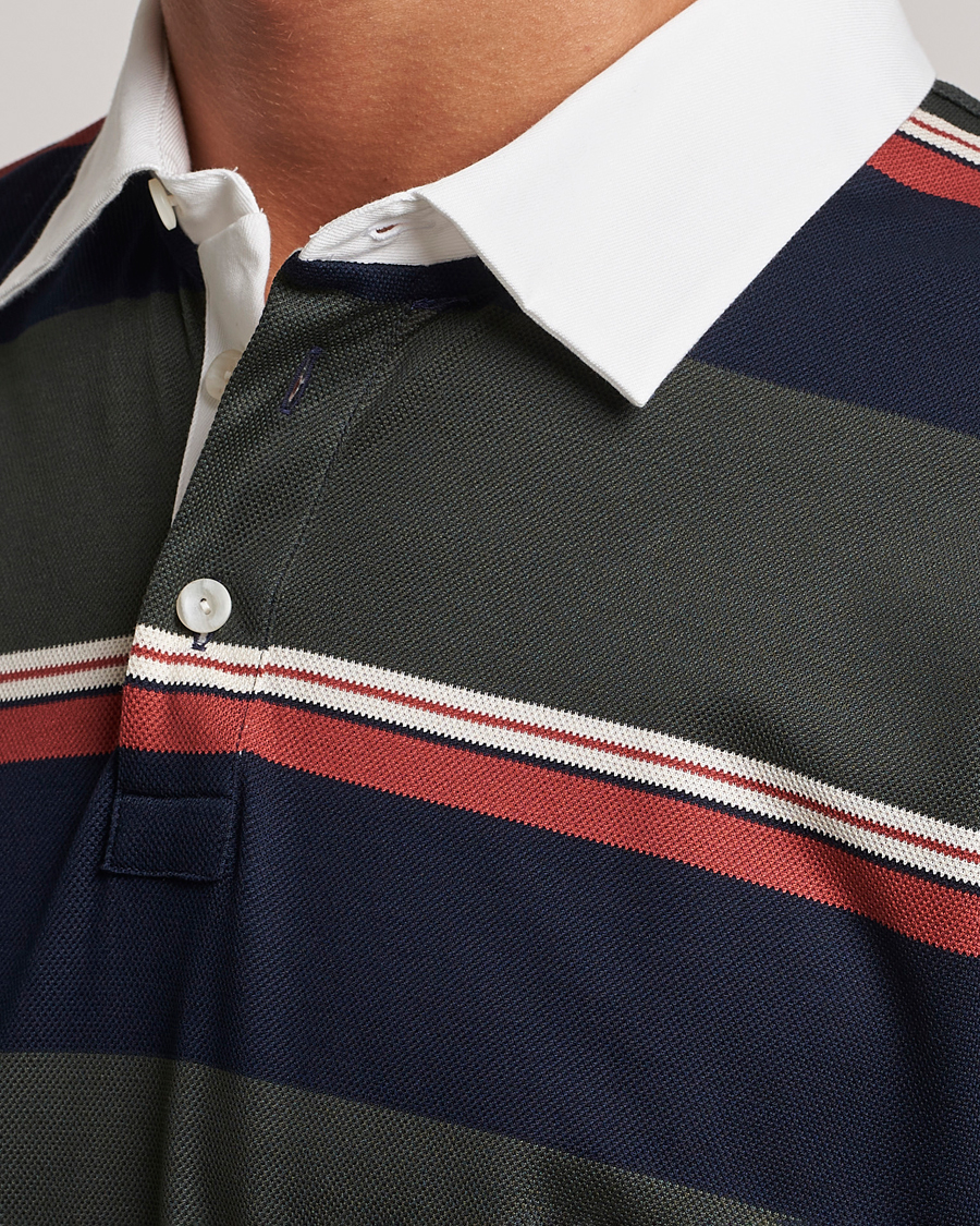 Heren | Truien | Eton | Striped Rugby Shirt Multi