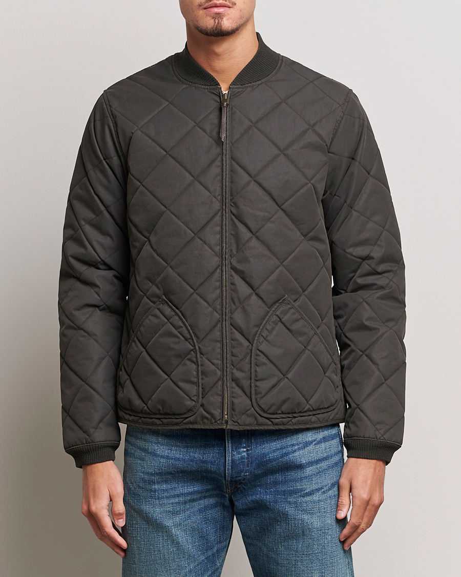 Heren | Jassen | RRL | Benton Quilted Bomber Vintage Black