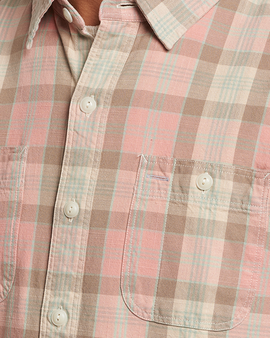 Heren | Overhemden | RRL | Farrell Double Pocket Shirt Pink Multi