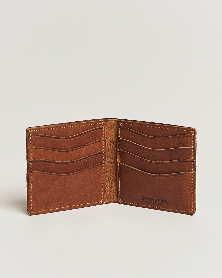 Heren | RRL Ranch Leather Billfold Brown | RRL | Ranch Leather Billfold Brown