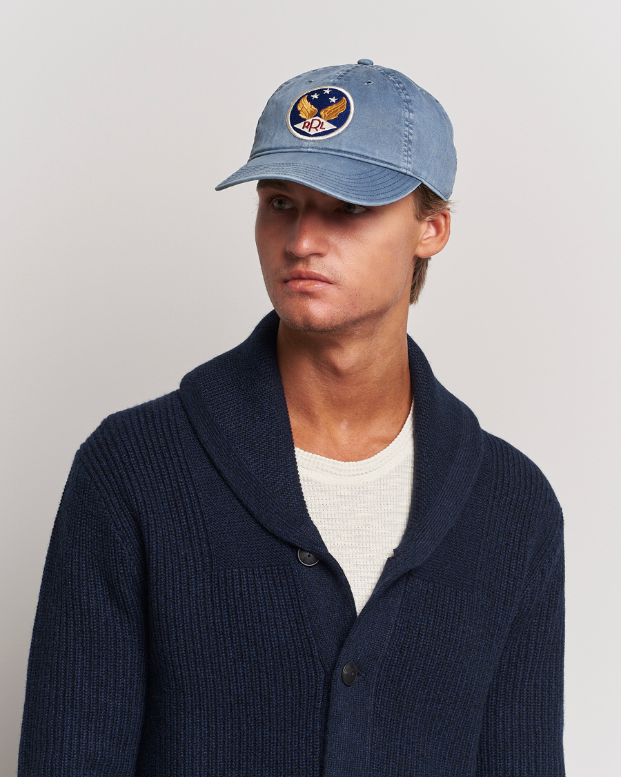Heren | Hoeden en petten | RRL | Ball Cap Midnight Blue