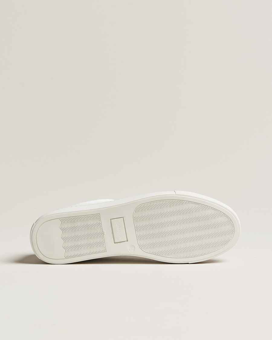 Heren | Sneakers | Samsøe Samsøe | Saharry Leather Sneakers White