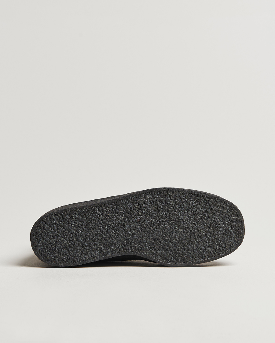 Heren | Laarzen | Sanders | Sherling Lined Suede Curling Boot Chocolate