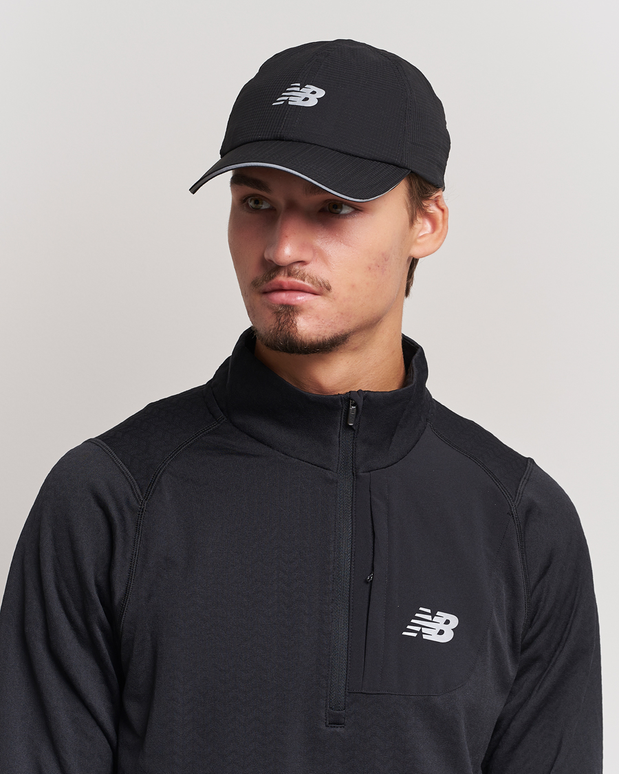 Heren | New Balance Running 6-Panel Performance Hat Black | New Balance Running | 6-Panel Performance Hat Black