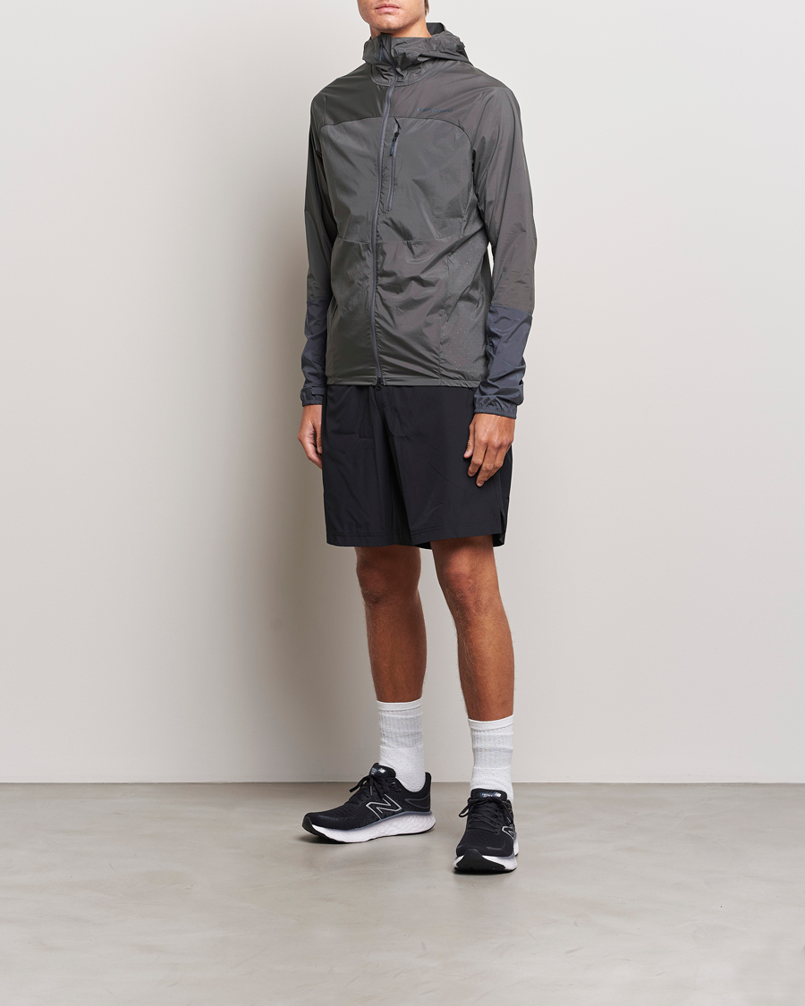 Heren | Jassen | Peak Performance | Vislight Wind Jacket Motion Grey/Omber Blue