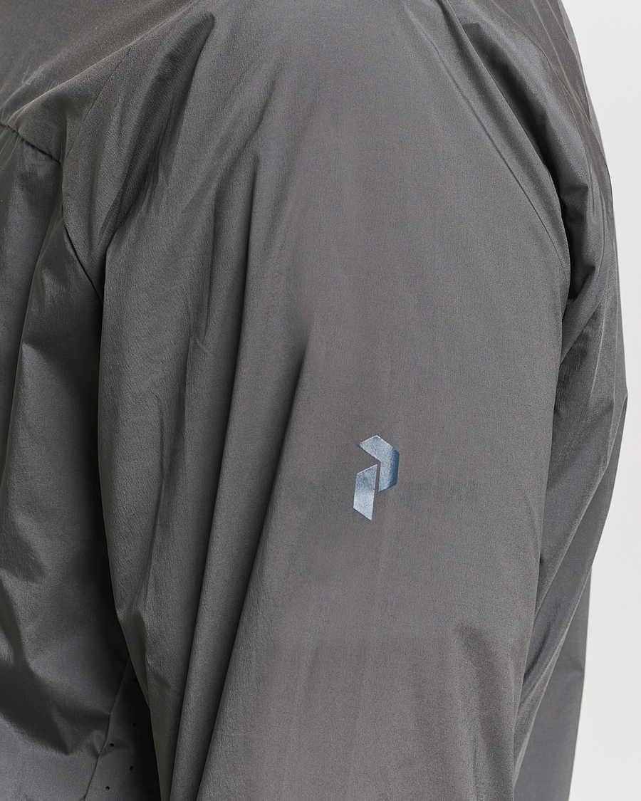 Heren | Jassen | Peak Performance | Vislight Wind Jacket Motion Grey/Omber Blue