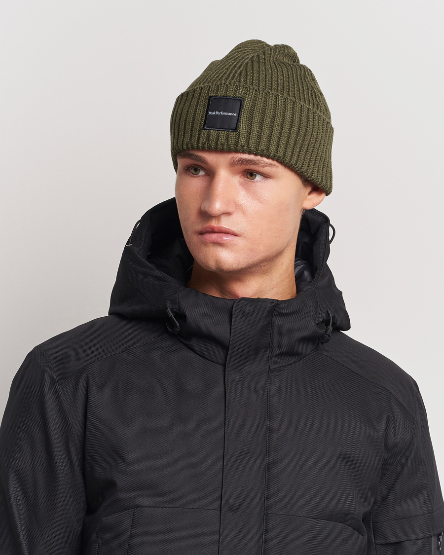 Heren |  | Peak Performance | Cornice Ribbed Hat Pine Needle