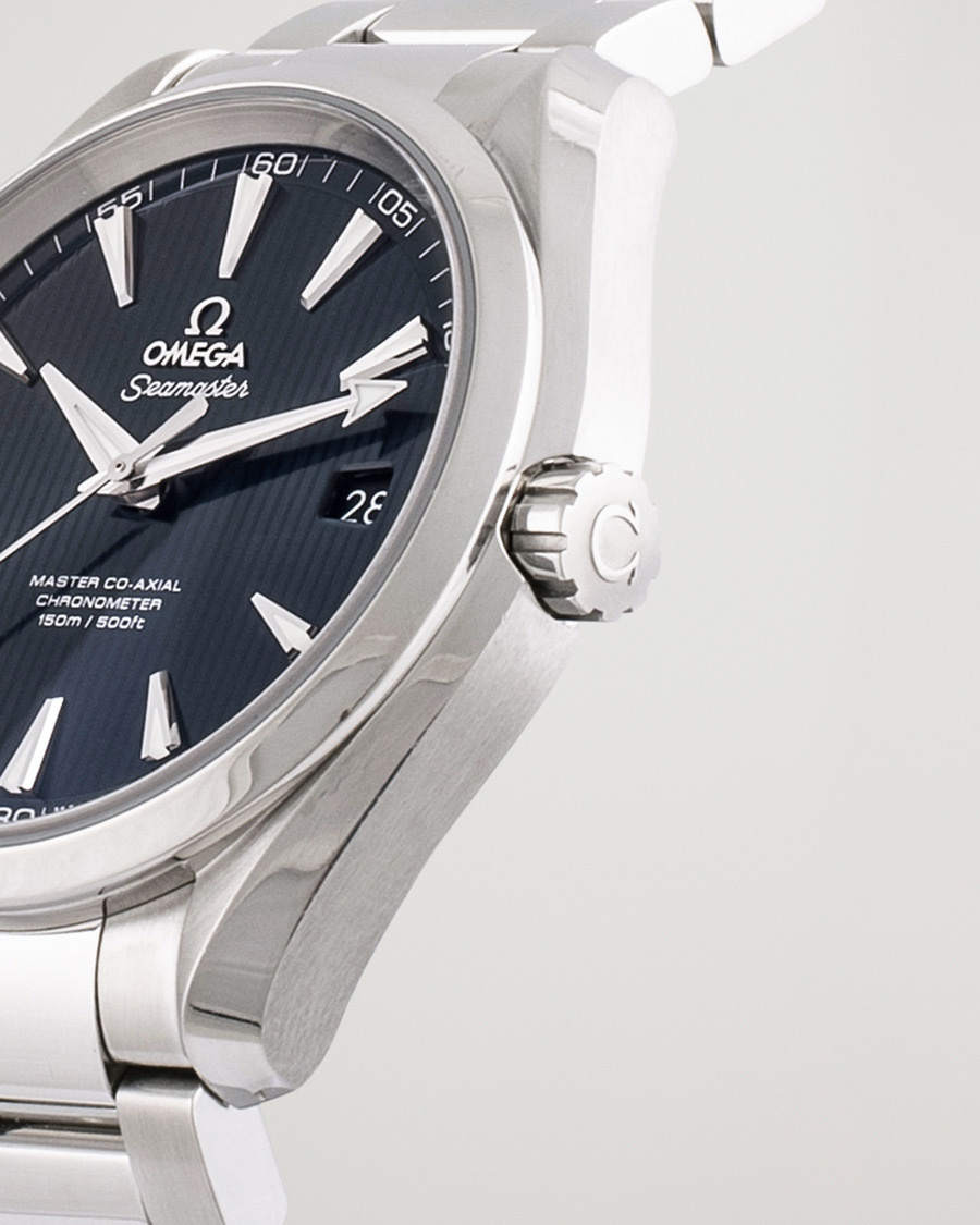 Heren | Omega Pre-Owned Seamaster Aqua Terra 231.10.42.21.03.003 Steel Blue | Omega Pre-Owned | Seamaster Aqua Terra 231.10.42.21.03.003 Steel Blue