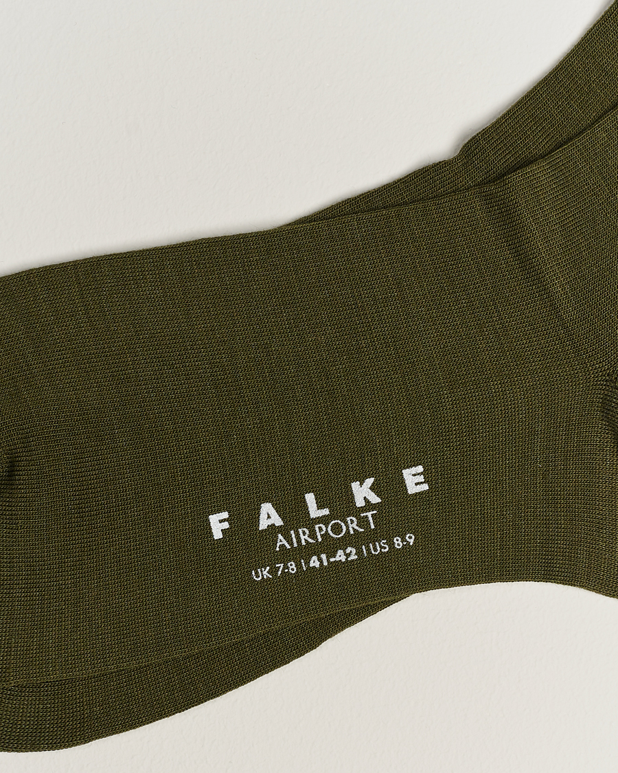 Heren |  | Falke | Airport Socks Artichoke Green