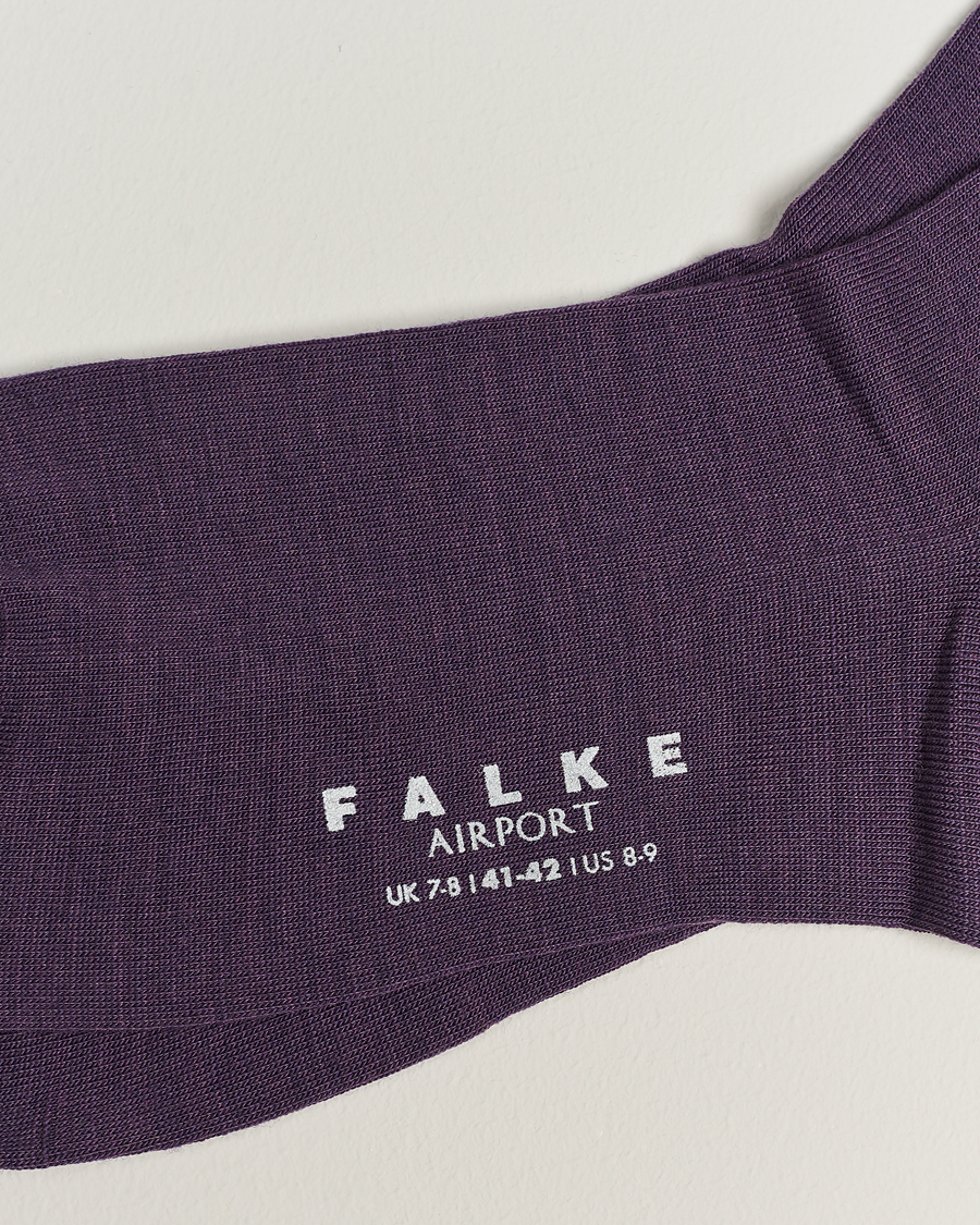 Heren | Ondergoed | Falke | Airport Socks Amethyst