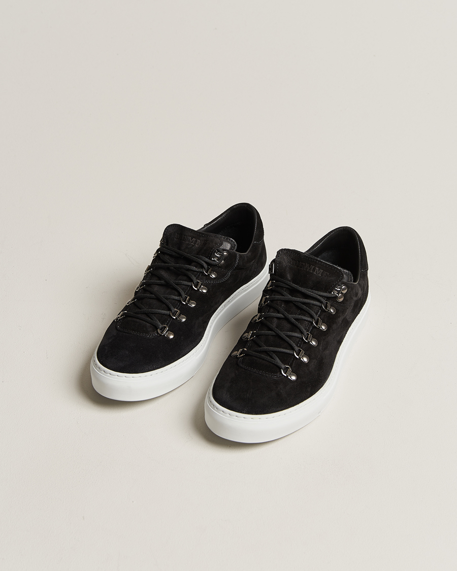 Heren | Suède schoenen | Diemme | Marostica Low Sneaker Black Suede