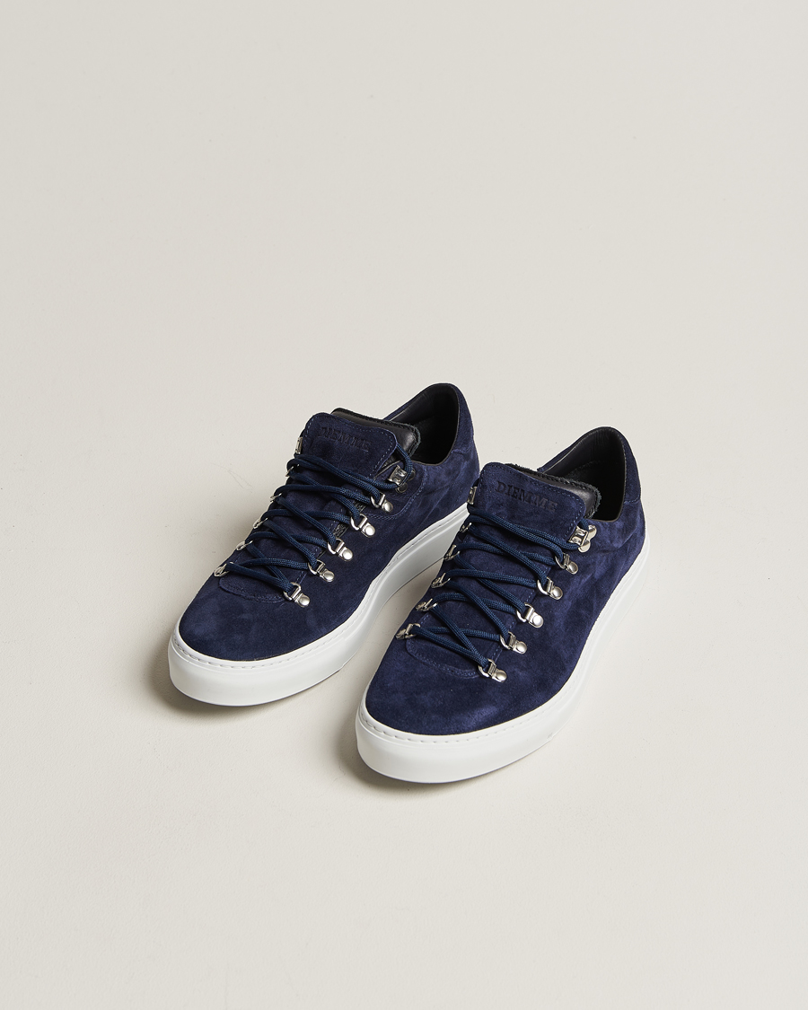 Heren | Diemme | Diemme | Marostica Low Sneaker Navy Suede