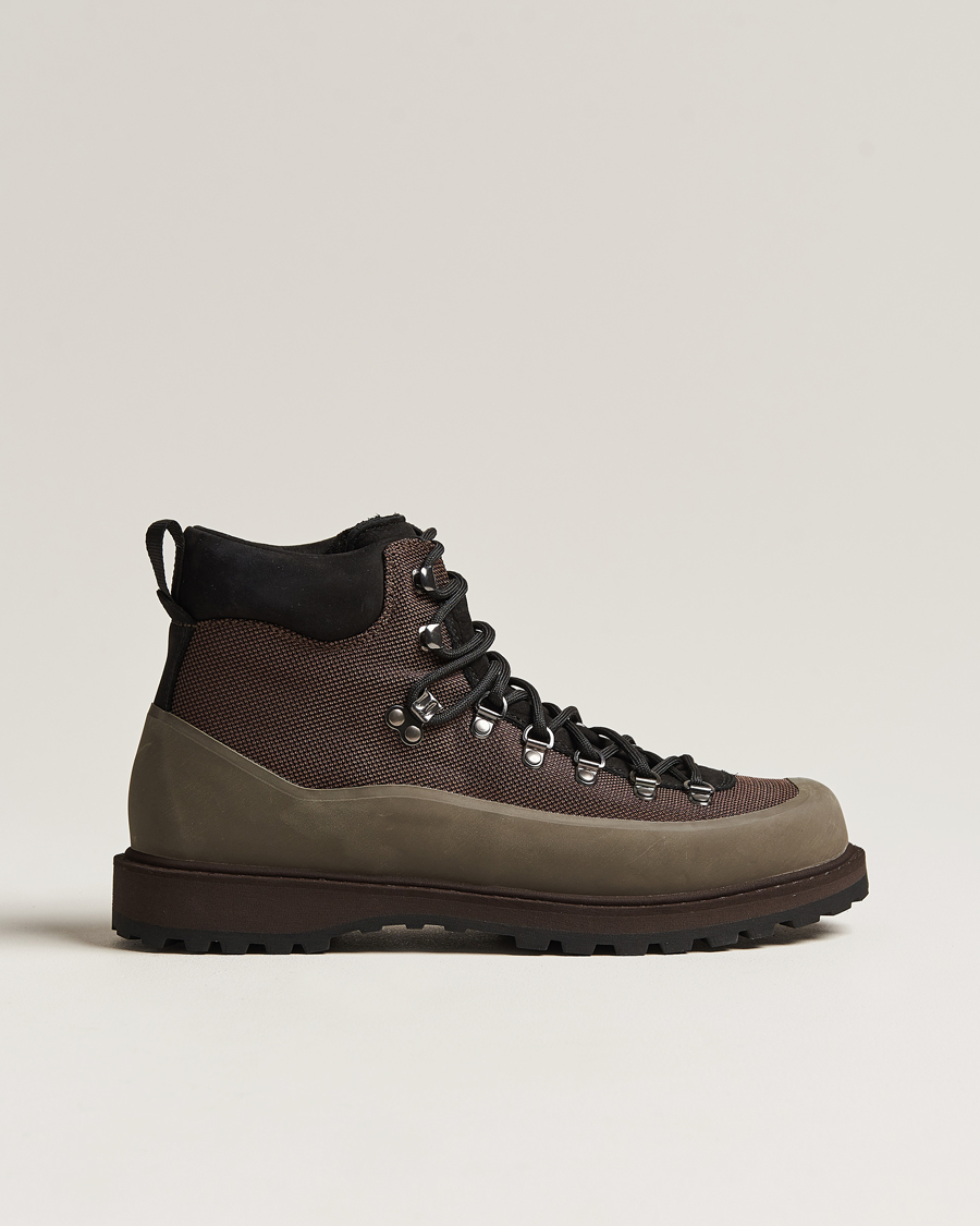 Heren | Handgemaakte schoenen | Diemme | Roccia Vet Sport Original Boot Brown Fabric
