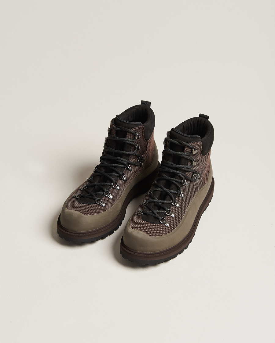 Heren | Handgemaakte schoenen | Diemme | Roccia Vet Sport Original Boot Brown Fabric