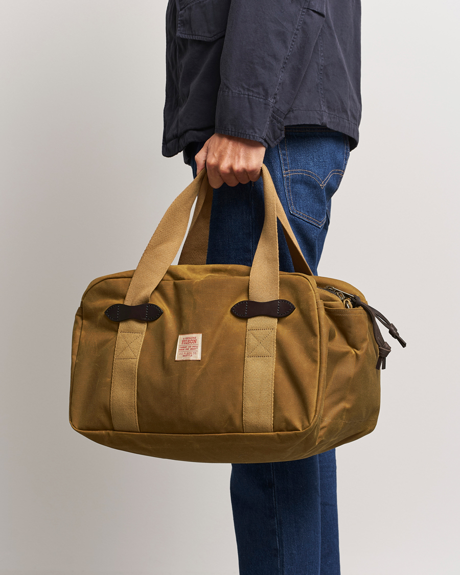 Heren | Filson | Filson | Tin Cloth Small Duffle Bag Dark Tan