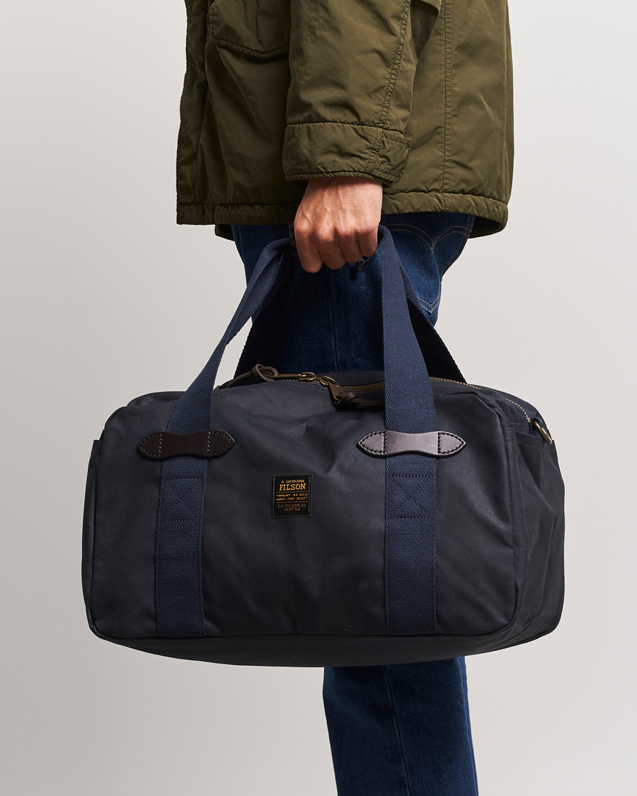 Herre |  | Filson | Tin Cloth Small Duffle Bag Navy