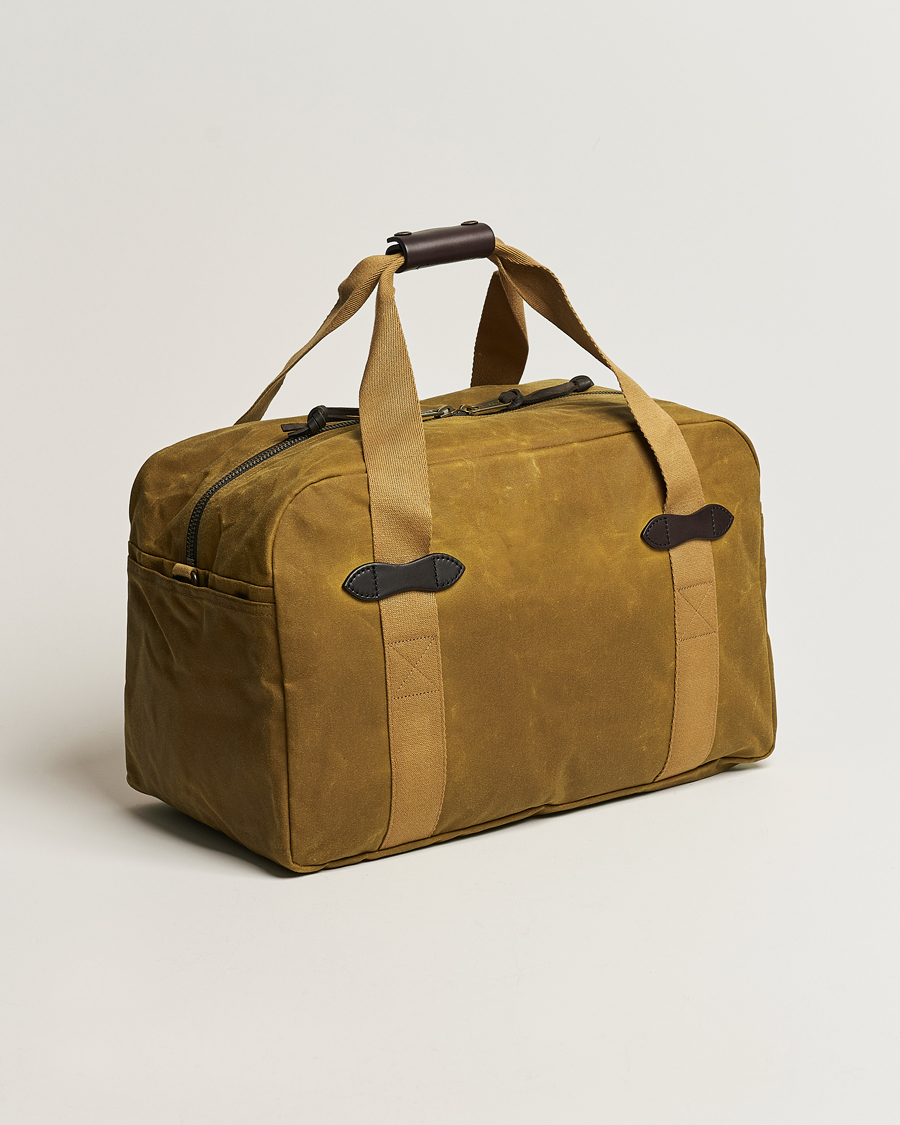 Heren | Afdelingen | Filson | Tin Cloth Medium Duffle Bag Dark Tan