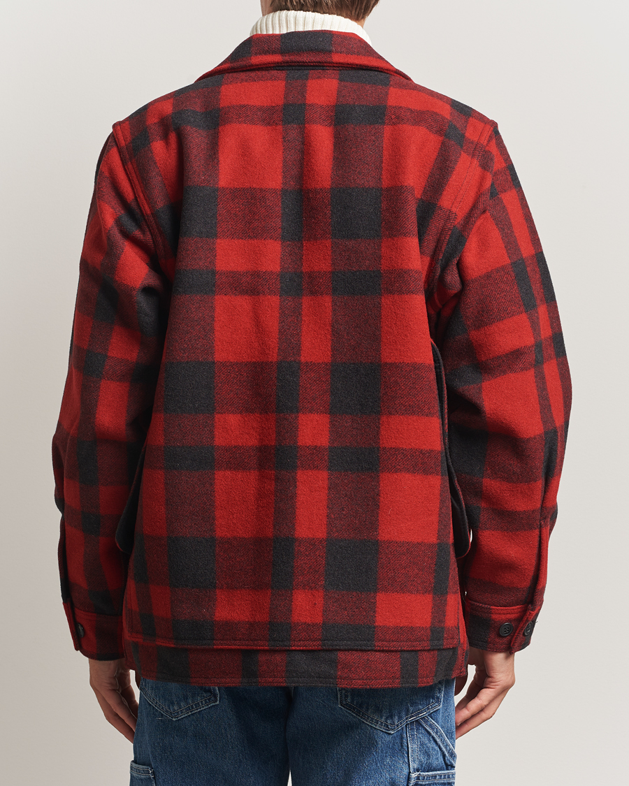 Heren | Jassen | Filson | Mackinaw Wool Cruiser Brick Red