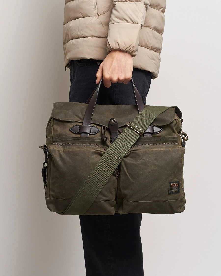 Heren | Filson | Filson | 24-Hour Tin Briefcase Otter Green