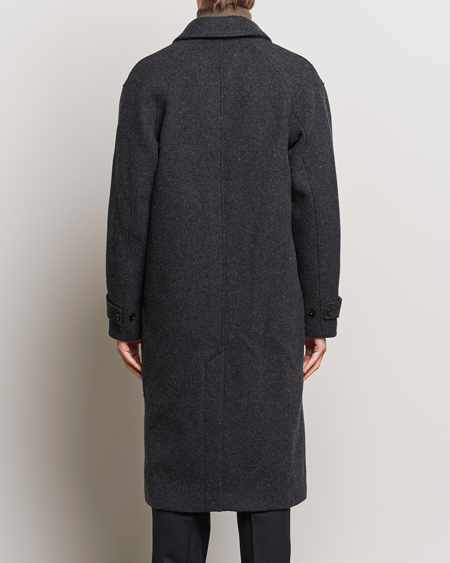 Heren | Jassen | Samsøe Samsøe | Samsøe & Samsøe Jacob Coat Black Melange