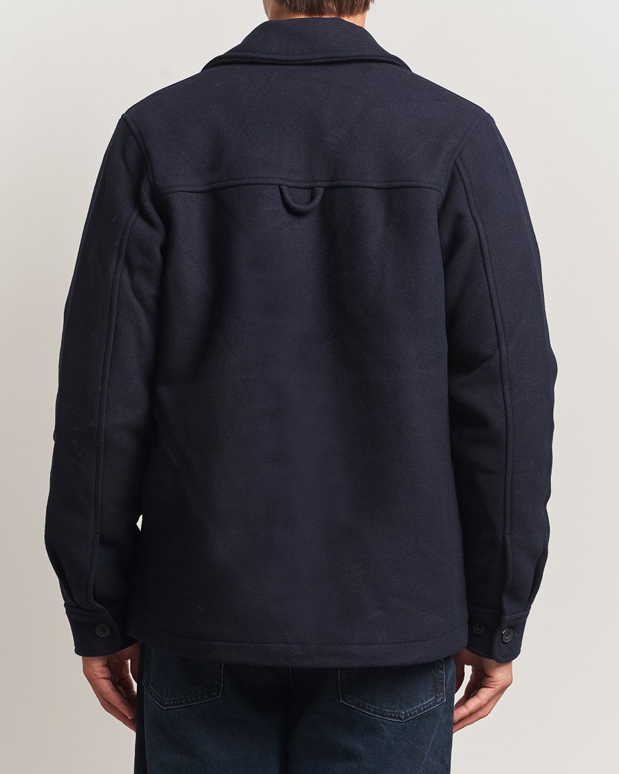 Heren | Jassen | Samsøe Samsøe | Pally Padded Shirt Jacket Salute Navy