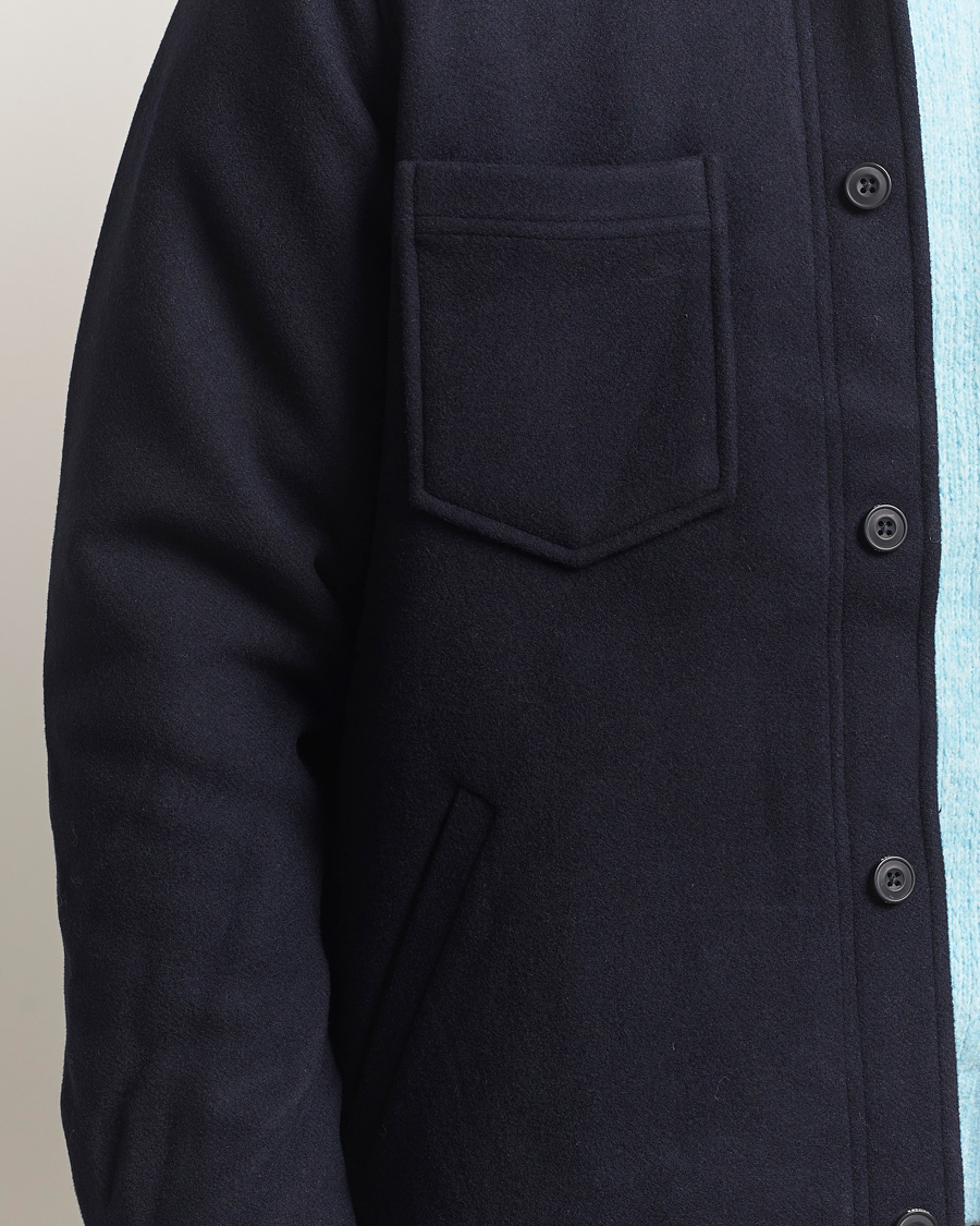 Heren | Jassen | Samsøe Samsøe | Pally Padded Shirt Jacket Salute Navy