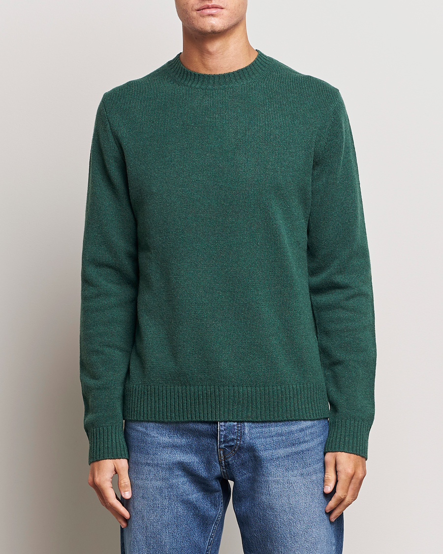 Heren | Truien | Samsøe Samsøe | Samsøe & Samsøe Syllie Wool Crew Neck Garden Topiary