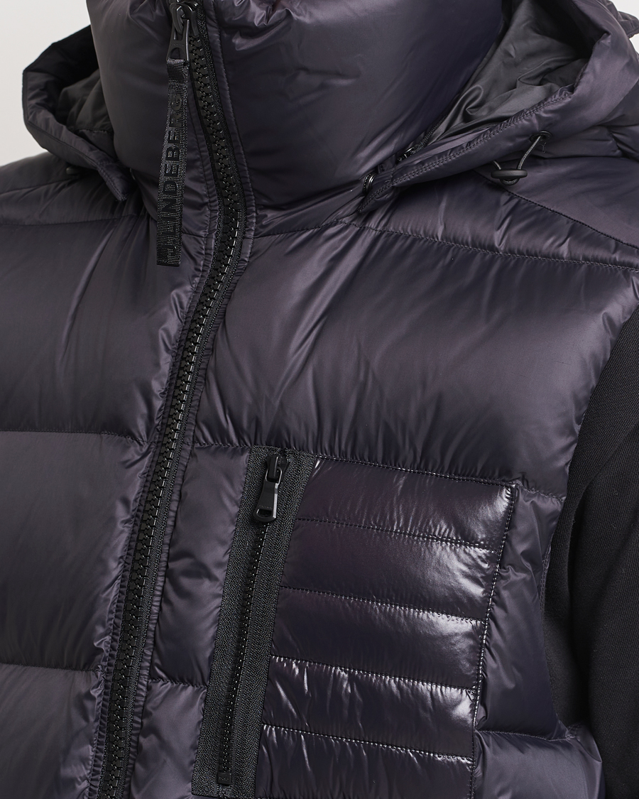 Heren | Jassen | J.Lindeberg | Duke Hoodded Down Vest Black