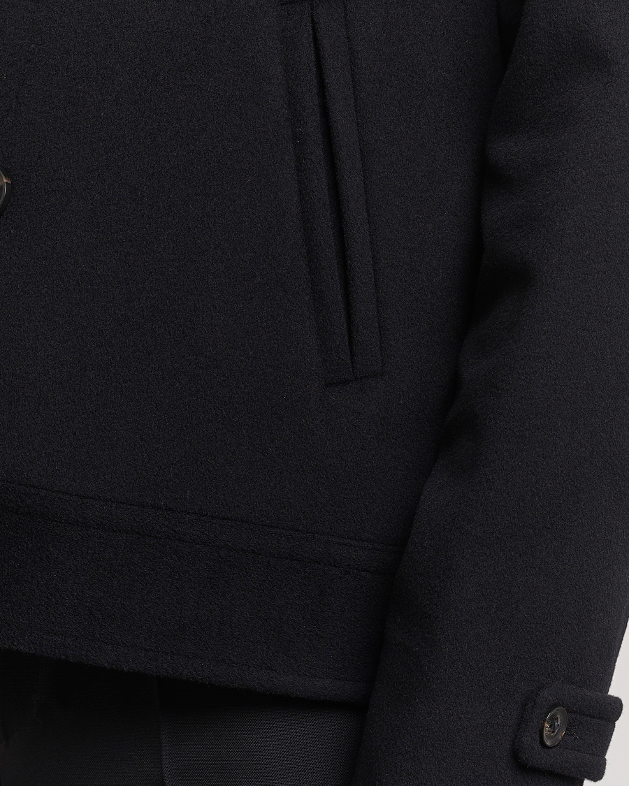 Heren | Jassen | J.Lindeberg | Don Double Breasted Wool/Cashmere Jacket Black