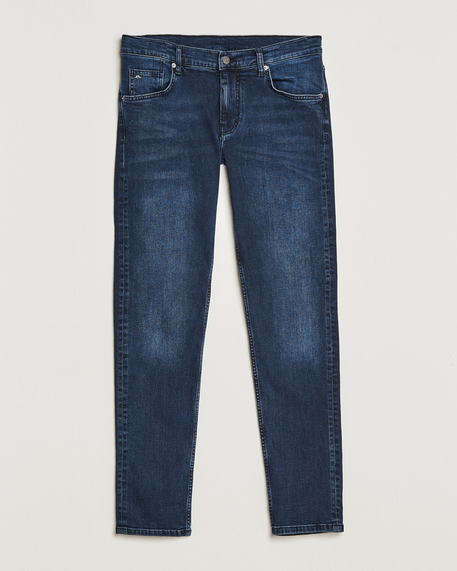 Heren | Jeans | J.Lindeberg | Jay Active Jeans Dark Blue