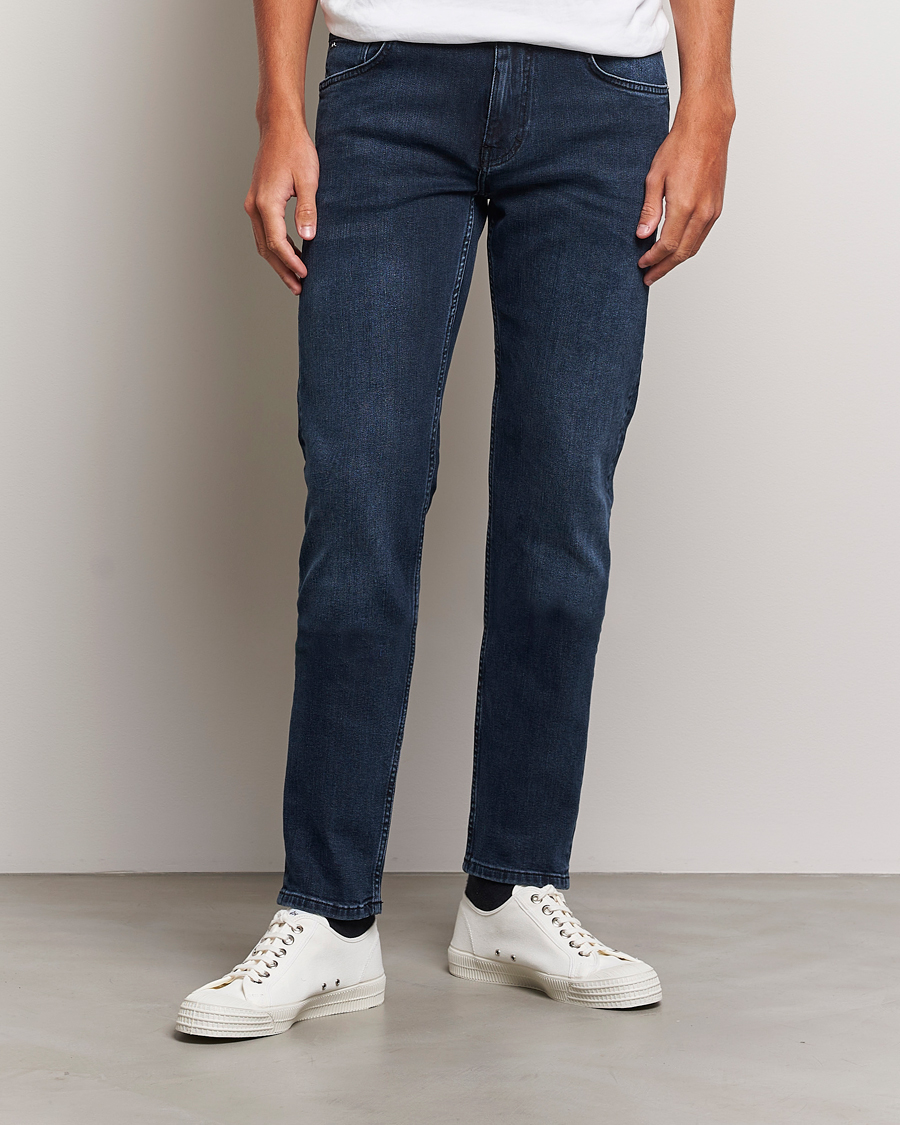 Heren | Jeans | J.Lindeberg | Jay Active Jeans Dark Blue