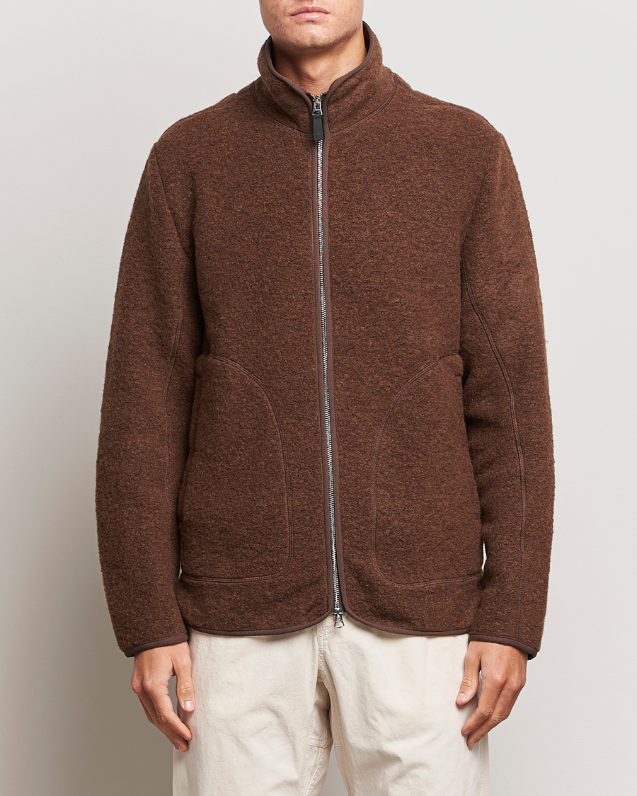 Heren | Kleding | J.Lindeberg | Dustin Wool Fleece Jacket Delicioso