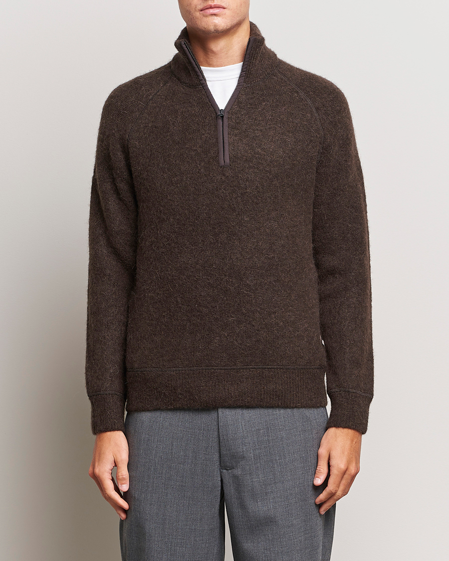 Heren | Sale | J.Lindeberg | Wilton Half Zip Sweater Delicioso