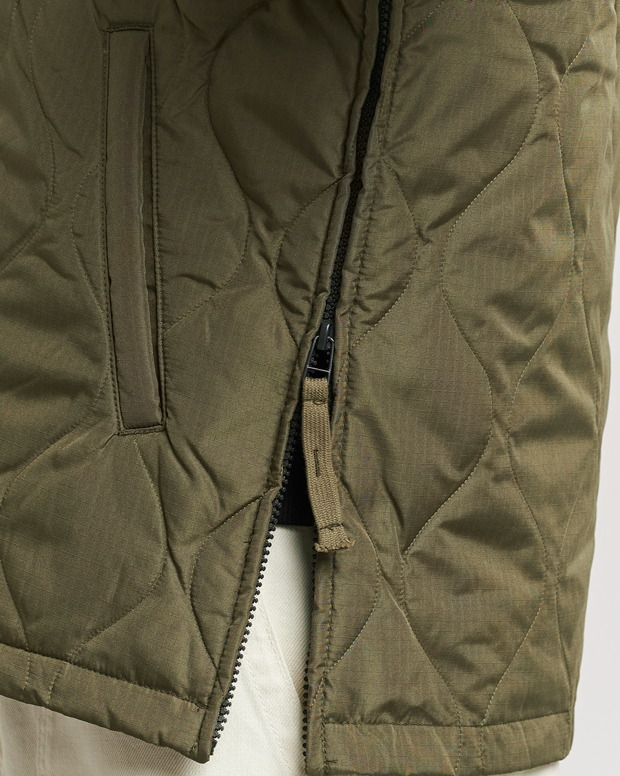 Heren | Jassen | TAION | Padded Military CPO Shirt Jacket Dark Olive
