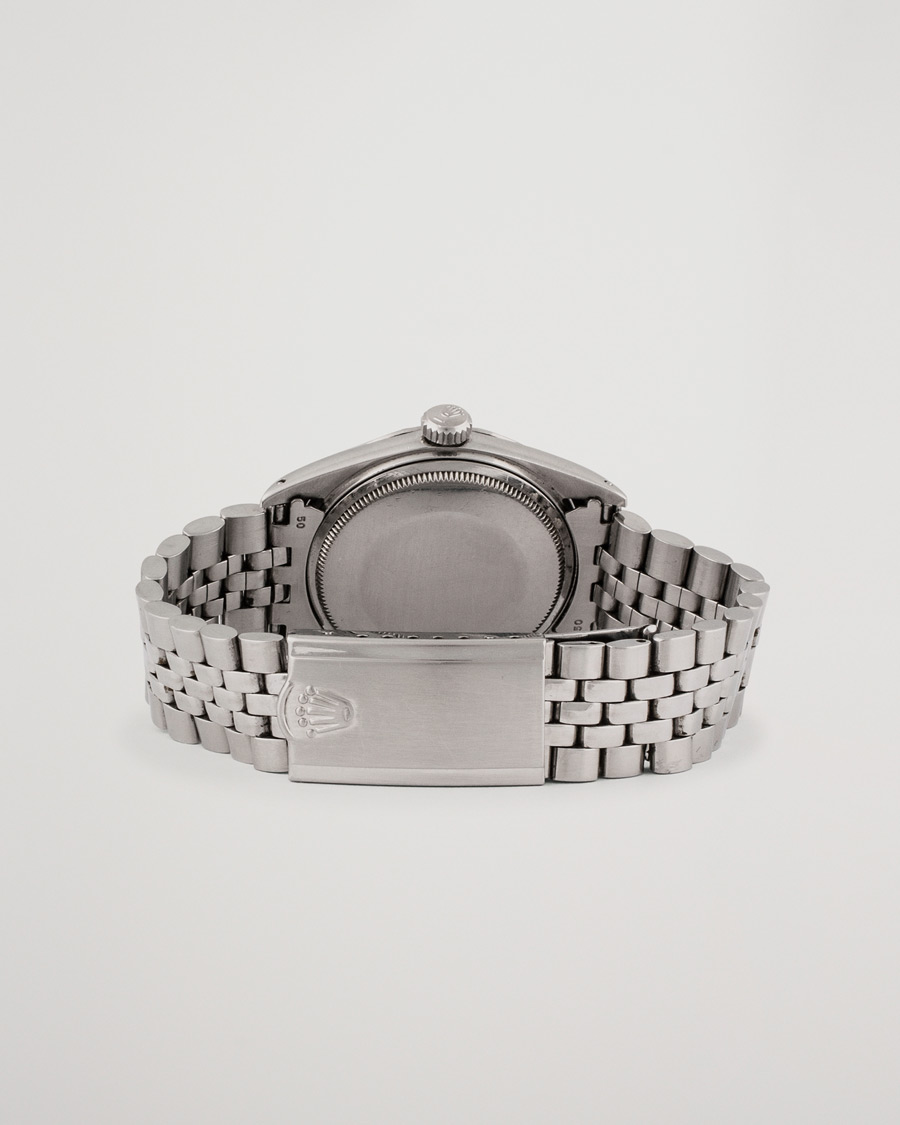 Heren | Rolex Pre-Owned Datejust 1603 Oyster Perpetual Steel Black | Rolex Pre-Owned | Datejust 1603 Oyster Perpetual Steel Black