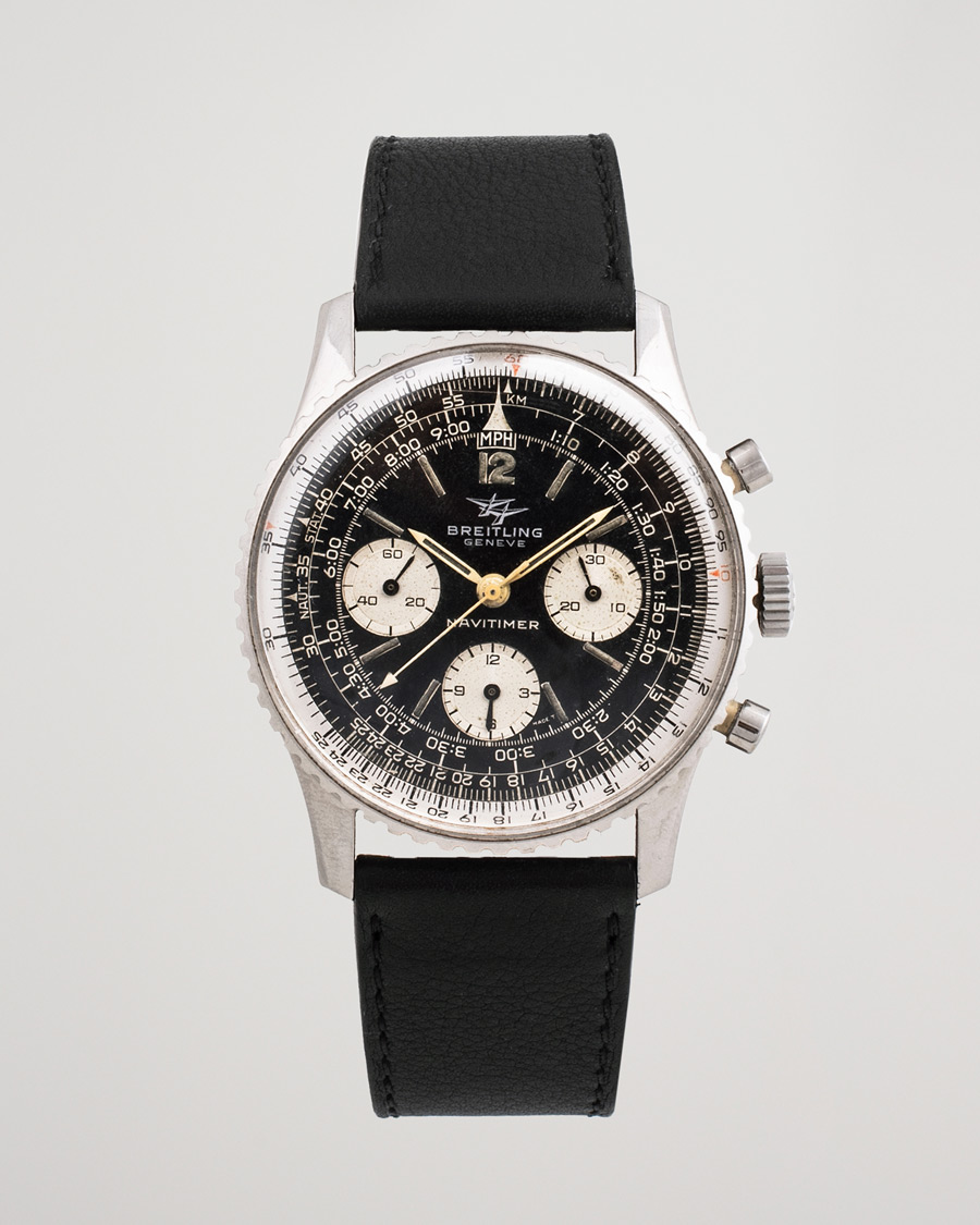 Heren | Breitling Pre-Owned Navitimer 806 Steel Black | Breitling Pre-Owned | Navitimer 806 Steel Black