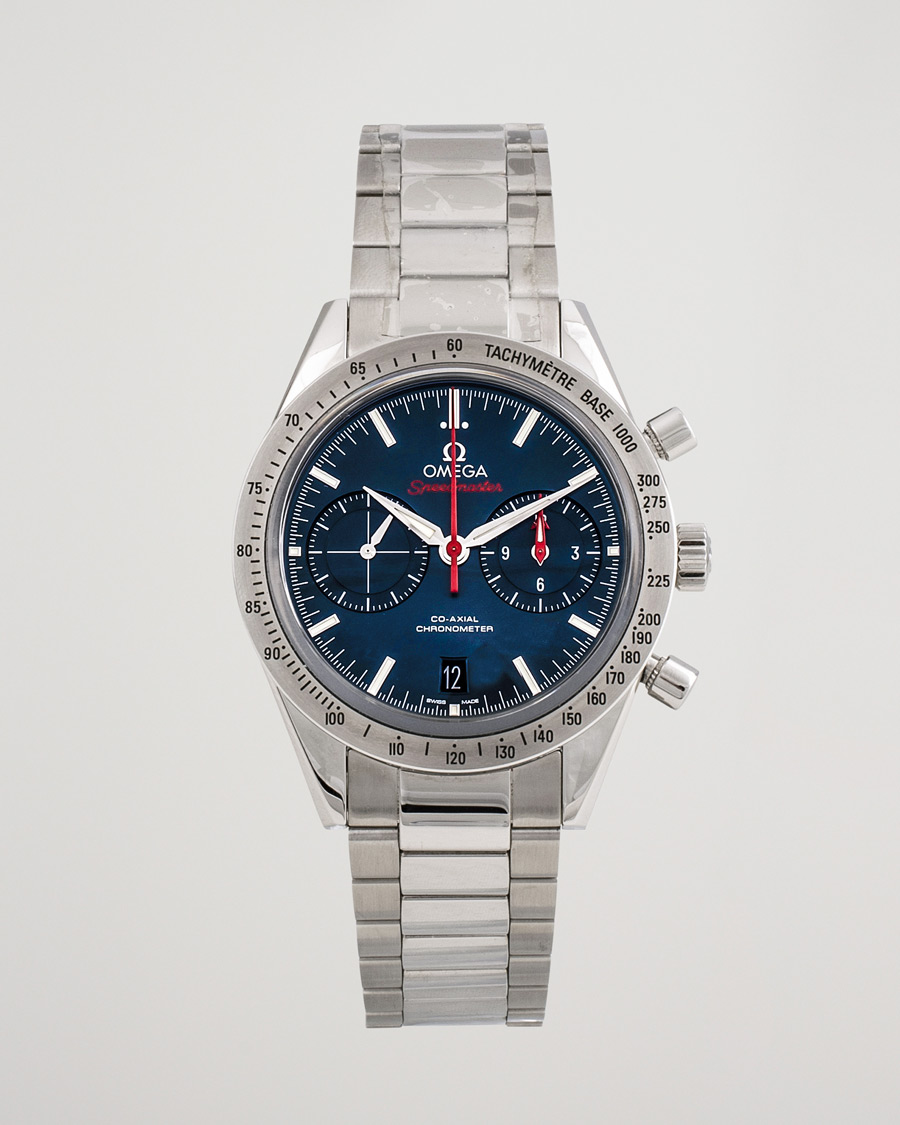 Heren | Omega Pre-Owned Speedmaster '57 331.10.42.51.03.001 Steel Blue | Omega Pre-Owned | Speedmaster '57 331.10.42.51.03.001 Steel Blue
