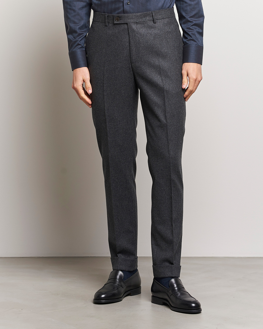 Heren |  | Morris Heritage | Jack Flannel Trousers Grey