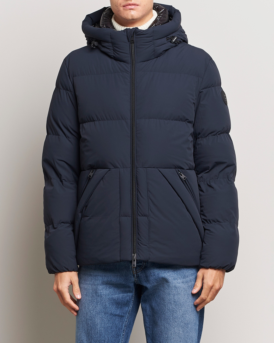 Heren | Jassen | Woolrich | Sierra Supreme Down Jacket Melton Blue