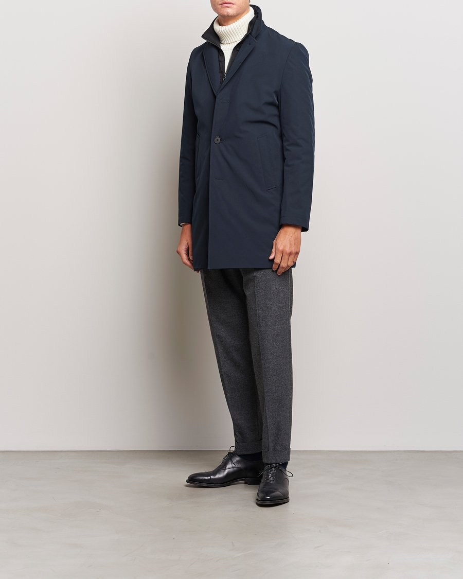 Heren | Jassen | Oscar Jacobson | Dalton Padded Coat Navy