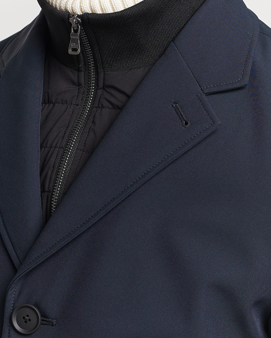 Heren | Jassen | Oscar Jacobson | Dalton Padded Coat Navy