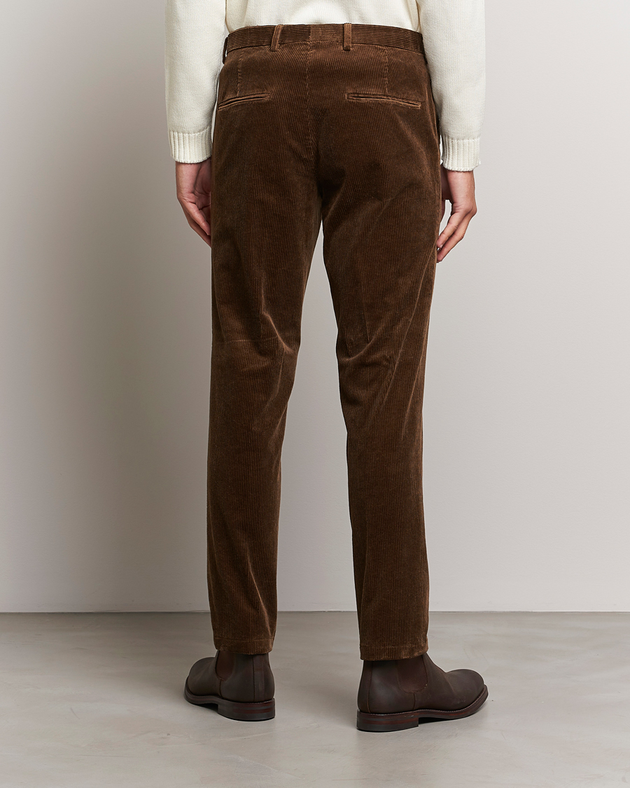 Heren | Broeken | Oscar Jacobson | Denz Corduroy Trousers Camel