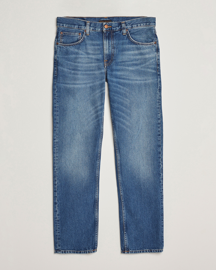 Heren | Nudie Jeans | Nudie Jeans | Gritty Jackson Jeans Blue Traces